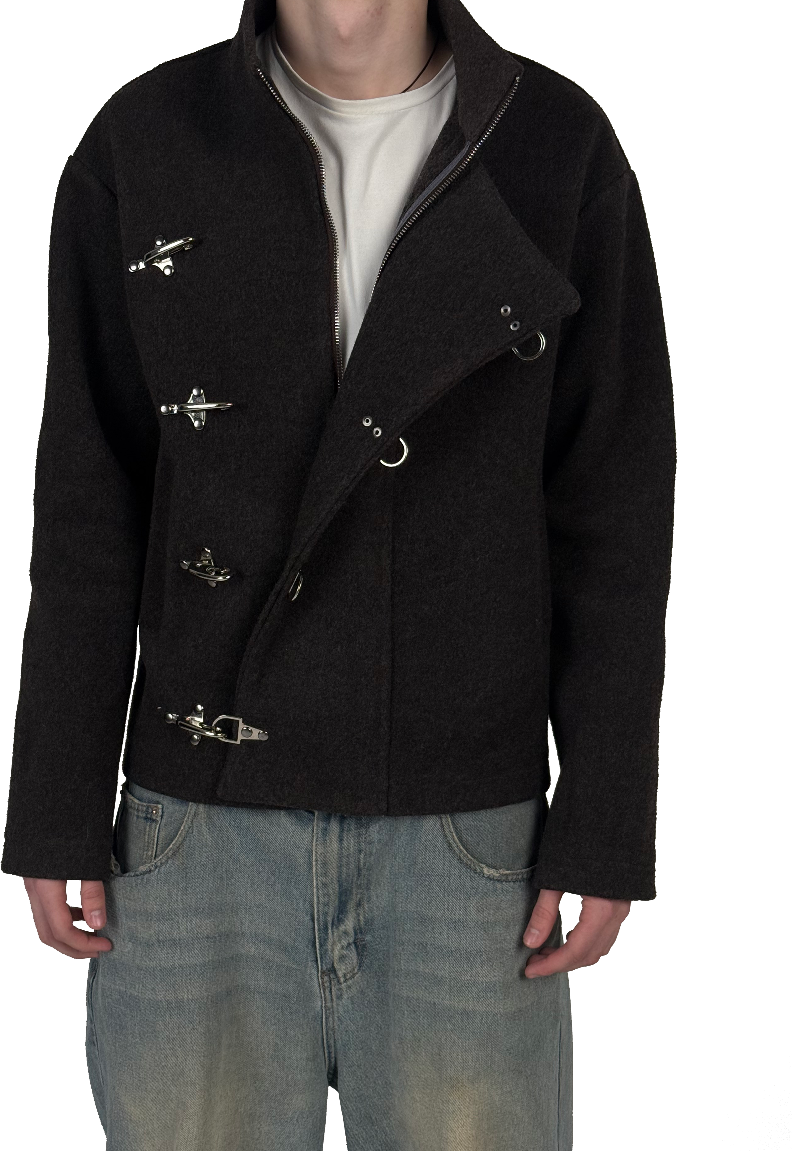 Cropped HALF-COAT - вид 3