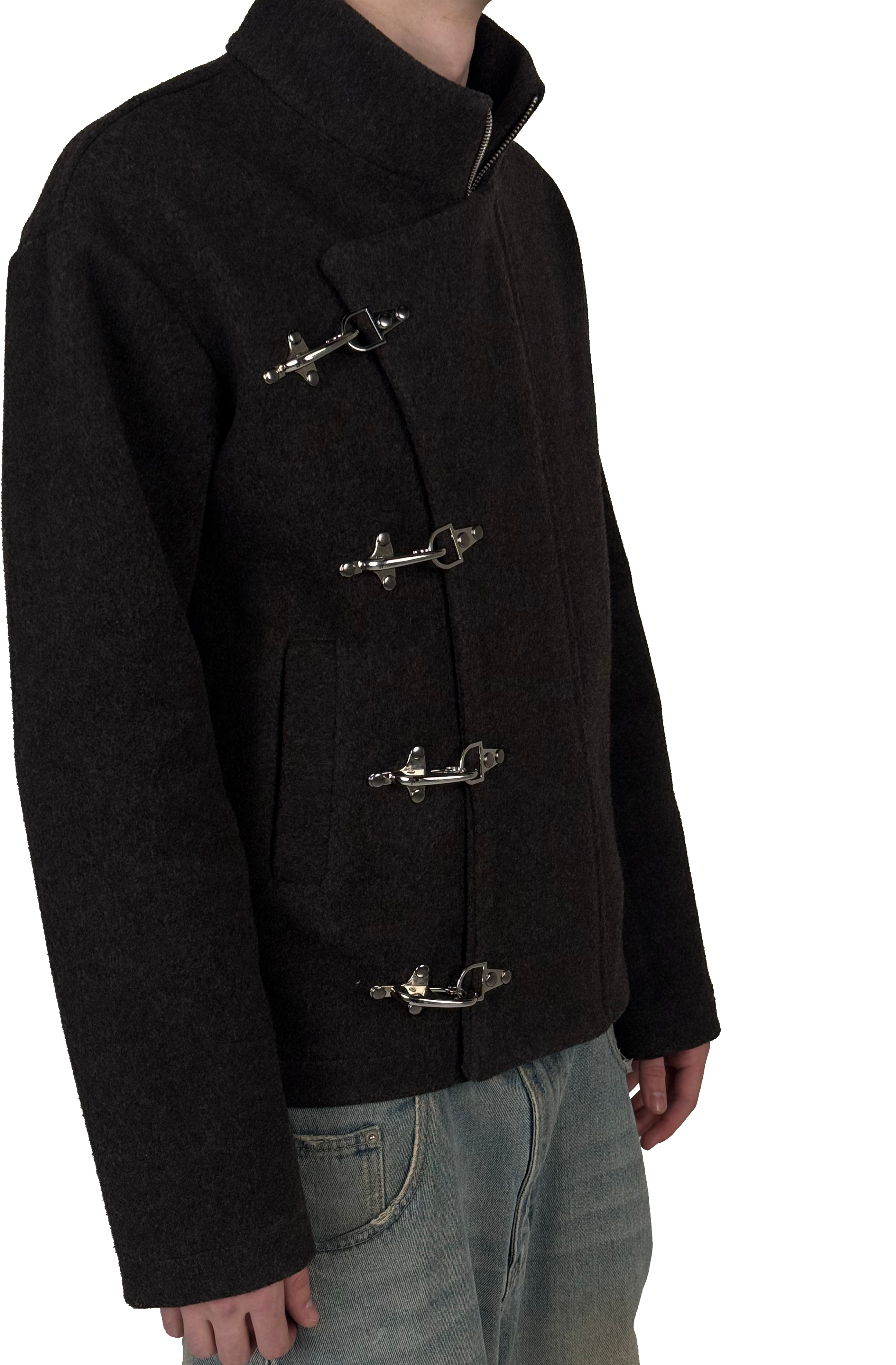 Cropped HALF-COAT - вид 4