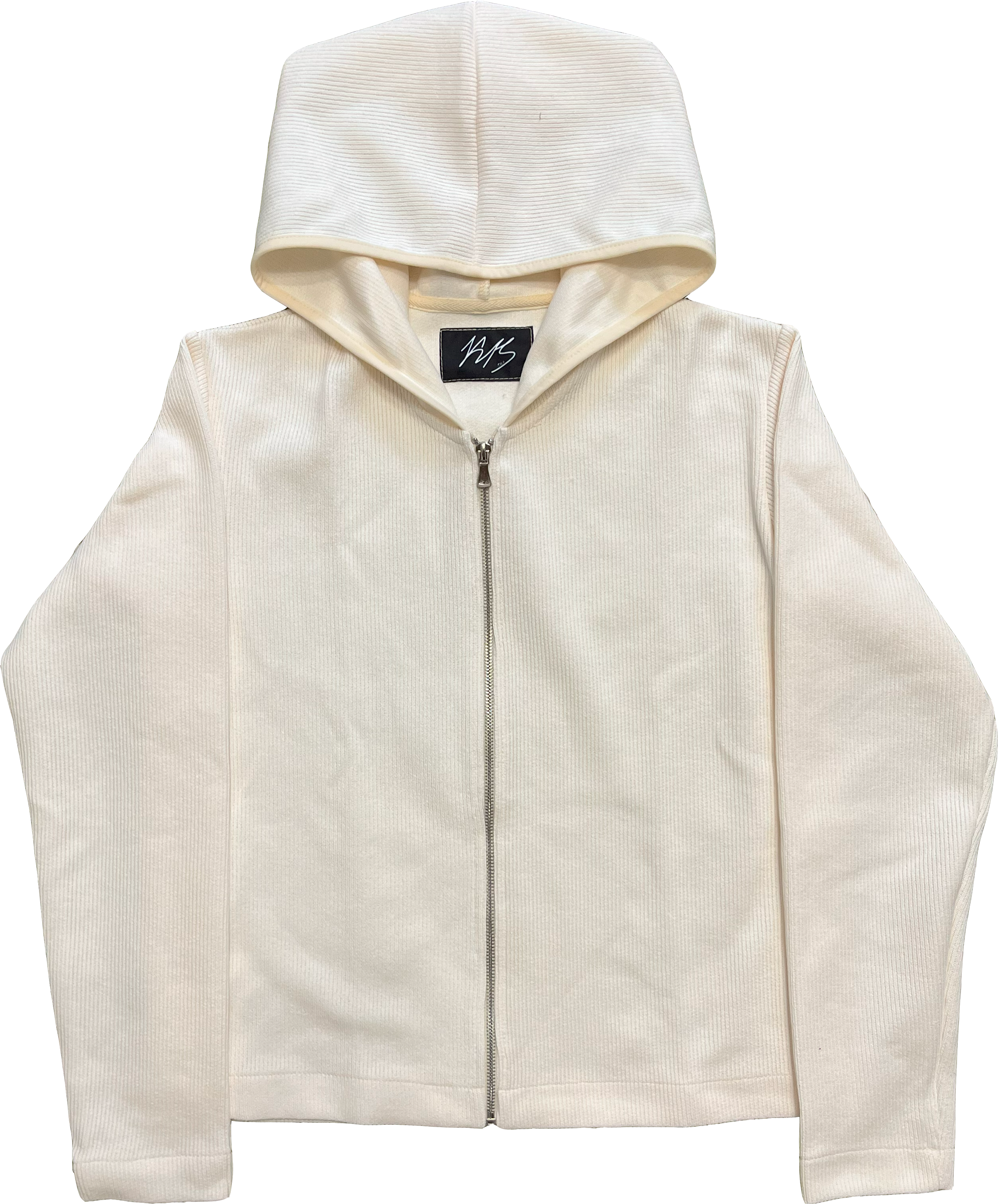 ZIP HOODIE / MILK